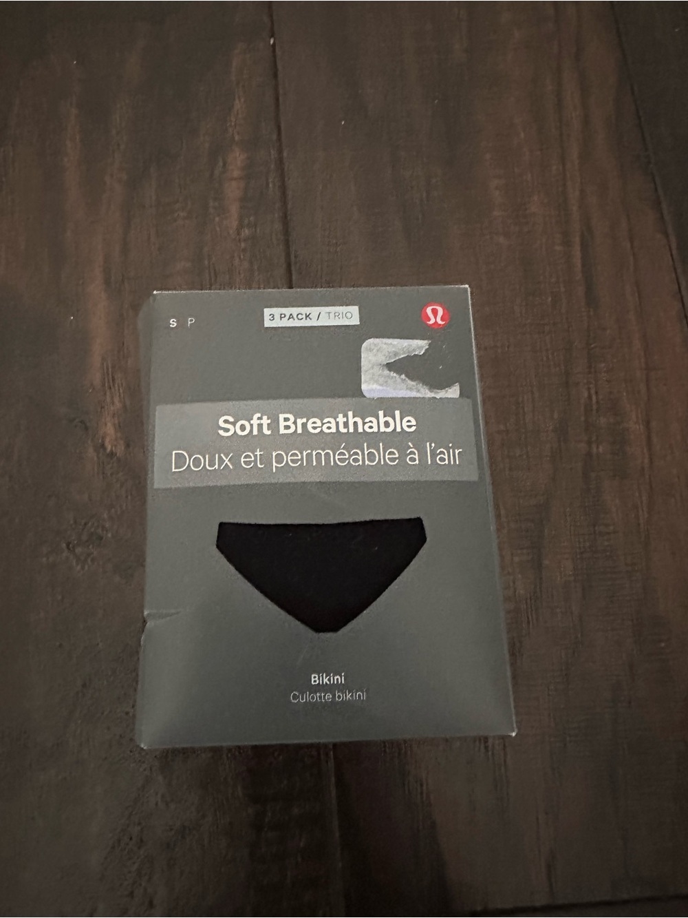 NWT lululemon athletica Soft Breathable Bikini Briefs (3-Pack) Size S